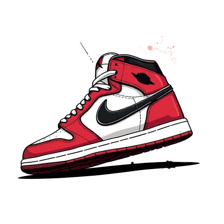 Custom Air Jordan 1 sneaker